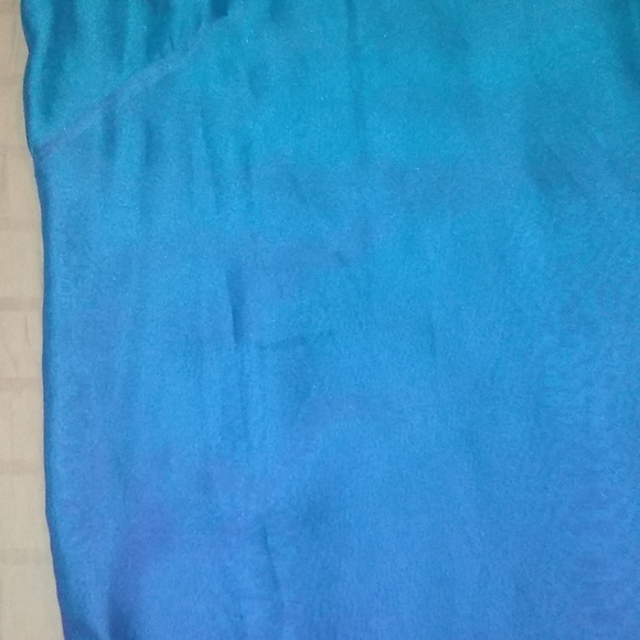 TAHARI Arthur S. Levine Ombre Dress in Blue Size 22W - Picture 6 of 9